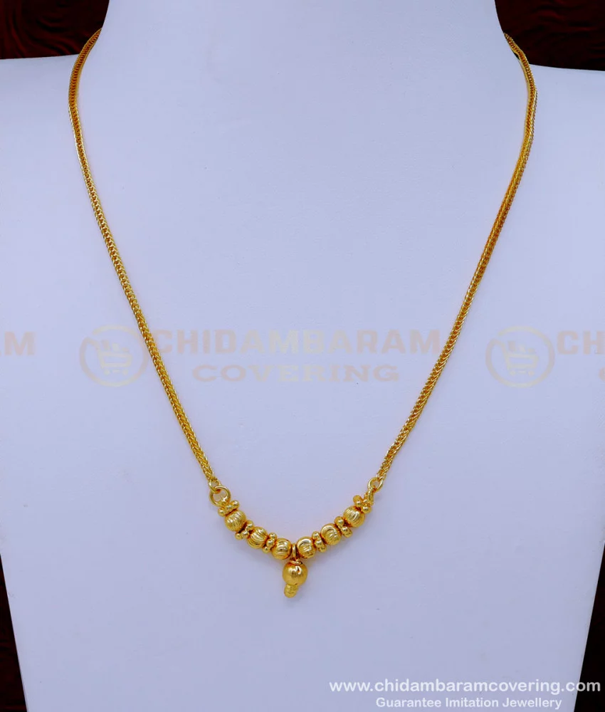 Daily use simple gold chain outlet design